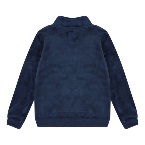 Koko Noko Koko Noko meisjes vest met bies met logo Navy