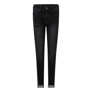 Indian Blue Jeans Indian Blue jongens Tapered Fit jeans Jay Used Black Denim