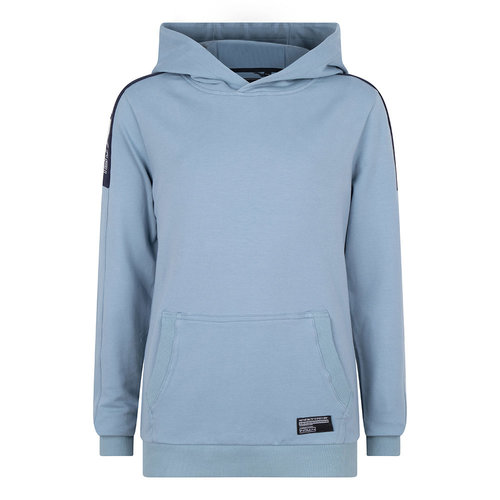 Indian Blue Jeans Indian Blue jongens hoodie Shoulder IBJ Grey Blue Indian Blue Jeans Indian Blue jongens hoodie Shoulder IBJ Grey Blue