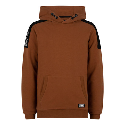 Indian Blue Jeans Indian Blue jongens hoodie Shoulder IBJ Walnut Brown Indian Blue Jeans Indian Blue jongens hoodie Shoulder IBJ Walnut Brown