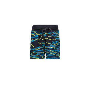 B.Nosy B.Nosy baby jongens korte joggingbroek Underwater aop