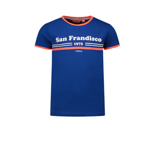 TYGO & vito TYGO & vito meisjes t-shirt San Frandisco Sporty Blue