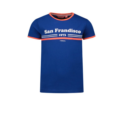 TYGO & vito TYGO & vito meisjes t-shirt San Frandisco Sporty Blue