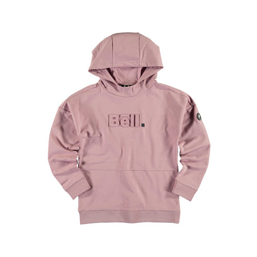Bellaire Bellaire jongens hoodie met 3D logo Mauve Shadows Bellaire Bellaire jongens hoodie met 3D logo Mauve Shadows