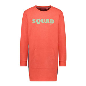 TYGO & vito TYGO & vito meisjes jurk sweat Squad Fiery Coral