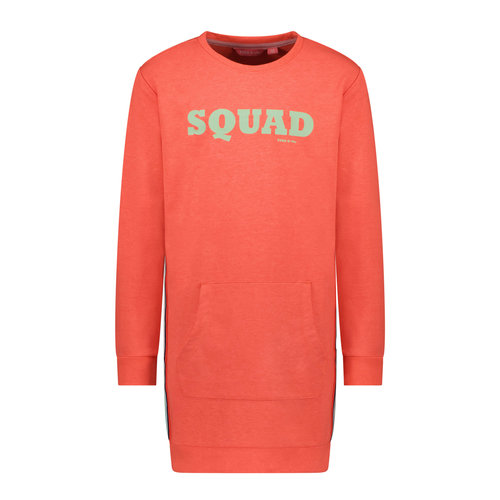 TYGO & vito TYGO & vito meisjes jurk sweat Squad Fiery Coral