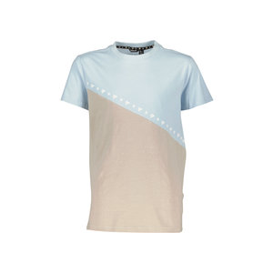 Bellaire Bellaire jongens t-shirt diagonaal colorblock Angel Falls