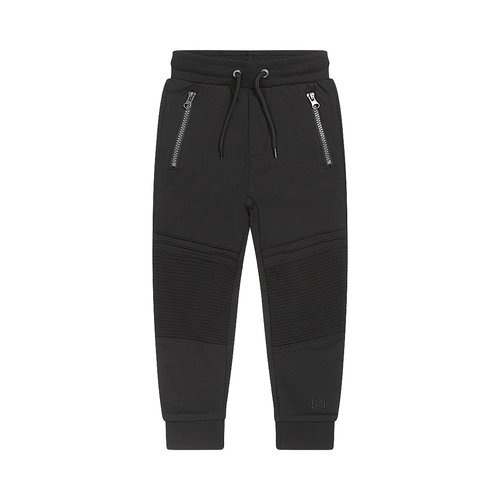 Koko Noko Koko Noko jongens joggingbroek met ritsen Black Koko Noko Koko Noko jongens joggingbroek met ritsen Black