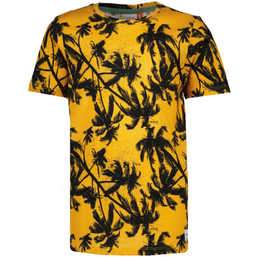 Vingino Vingino Kiran jongens t-shirt Hawaii Sunset Orange Vingino Vingino Kiran jongens t-shirt Hawaii Sunset Orange