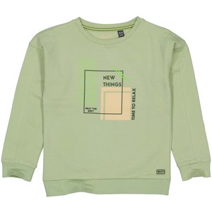 Quapi Quapi jongens sweater Ramzi Green Mist