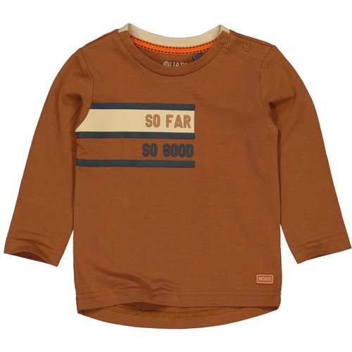 Quapi Quapi baby jongens shirt Santos Camel Dark