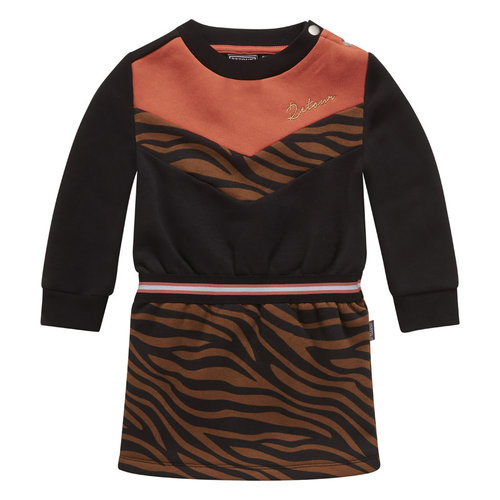 RETOUR Retour baby meisjes jurk Kanika Black RETOUR Retour baby meisjes jurk Kanika Black