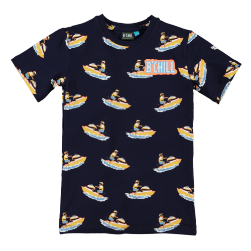 B'Chill B'Chill jongens t-shirt Taco Navy