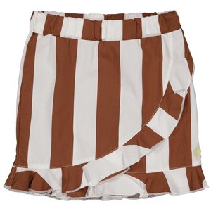 Quapi Quapi meisjes rok Mirjam aop Brown Stripe