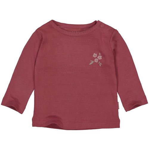 Quapi Quapi newborn baby meisjes shirt Petra Pink Rose