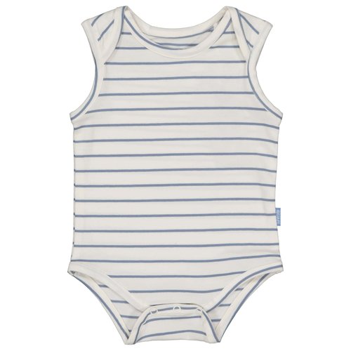 Quapi Quapi newborn baby jongens romper Pieter aop Blue Sky Stripe