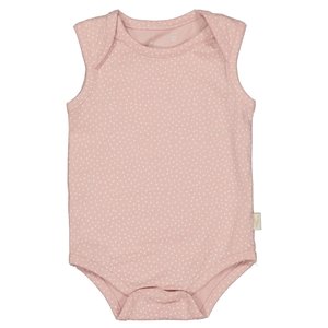 LEVV Levv newborn baby meisjes romper Noelle aop Pink Blush Dot