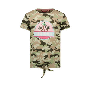 TYGO & vito TYGO & vito meisjes t-shirt Camo aop Hawaii Army