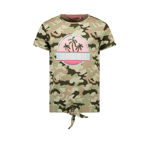 TYGO & vito TYGO & vito meisjes t-shirt Camo aop Hawaii Army