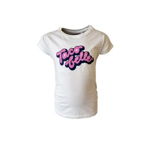 Topitm Topitm meisjes t-shirt Belle Off White