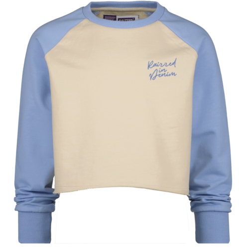 Raizzed Raizzed meiden sweater crop Wyoming Sky Light Blue