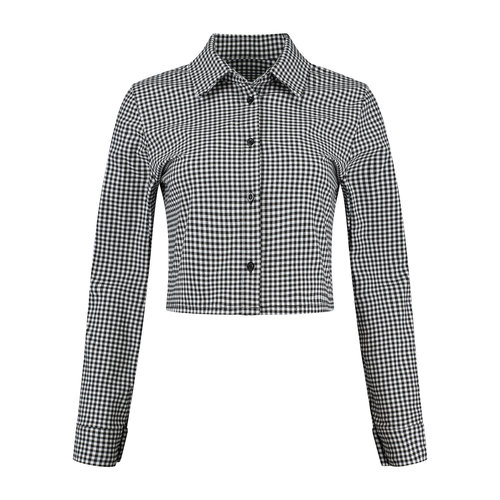Divign The Diva Divign The Diva meiden blouse Bowy Black White Divign The Diva Divign The Diva meiden blouse Bowy Black White