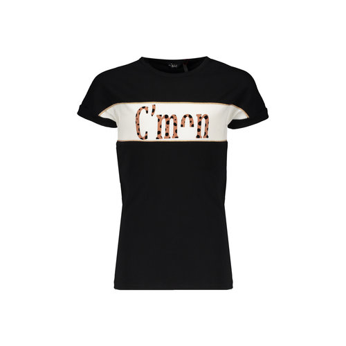 NoBell NoBell meiden t-shirt Kamy Jet Black