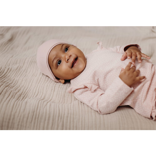 LEVV Levv newborn baby meisjes muts Nusa Pink Blush