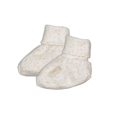 LEVV Levv newborn baby meisjes slofjes Nya aop Sand Flower