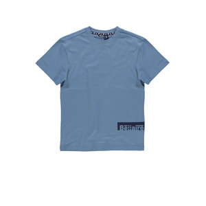 Bellaire Bellaire jongens t-shirt met klein logo Blue Shadow