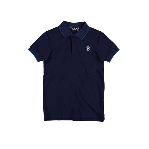 Bellaire Bellaire jongens polo t-shirt met klein logo Navy Blazer