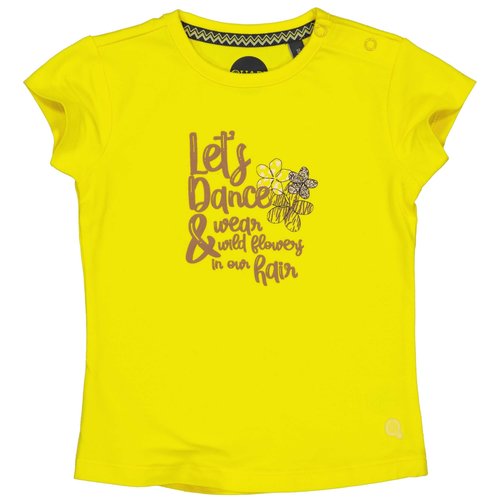 Quapi Quapi baby meisjes t-shirt Nea Yellow Bright