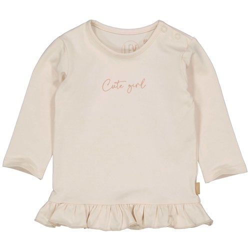 LEVV Levv newborn baby meisjes shirt Dante Creme