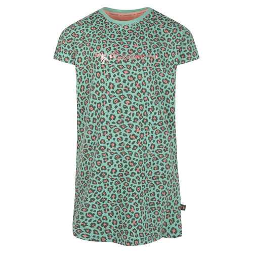 Charlie Choe Charlie Choe meisjes pyjama Dreams panterprint Green Charlie Choe Charlie Choe meisjes pyjama Dreams panterprint Green