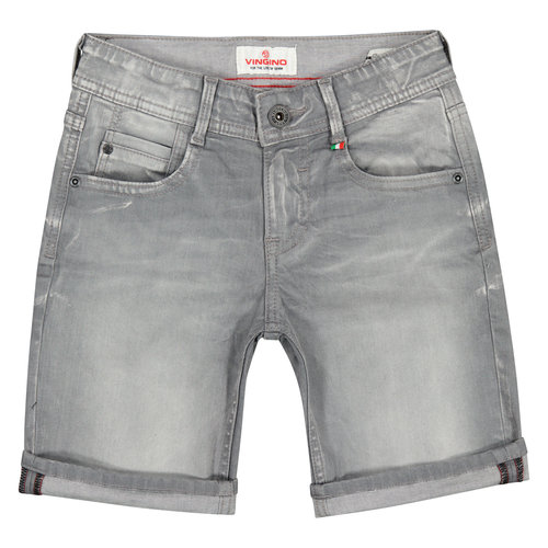 Vingino Vingino jongens korte jeans Carlton Light Grey Vingino Vingino jongens korte jeans Carlton Light Grey