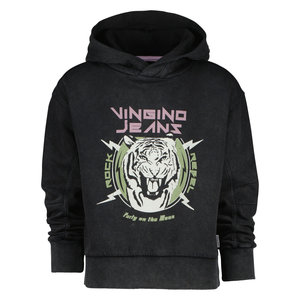 Vingino Vingino meiden hoodie Natalya Washed Black