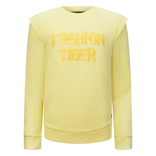 RETOUR Retour meiden sweater Breezy Light Yellow