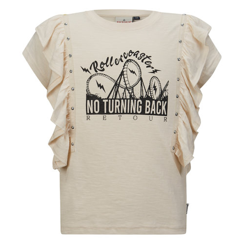 RETOUR Retour meiden t-shirt Sade Light Beige