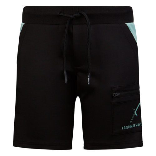 RETOUR Retour jongens Touzani korte joggingbroek Spin Black