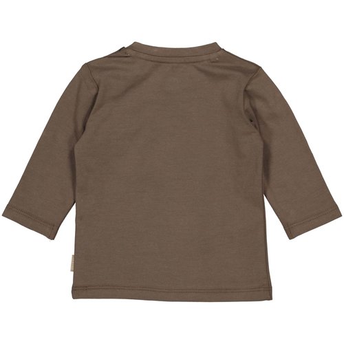 Quapi Quapi newborn baby jongens shirt Raoul Brown Dark