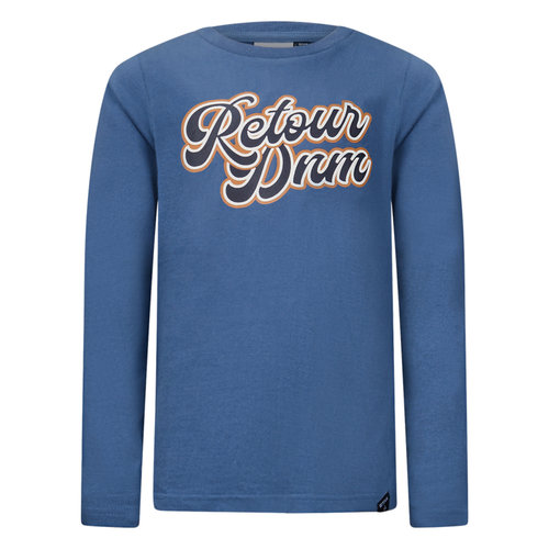 RETOUR Retour jongens shirt Siep Faded Blue