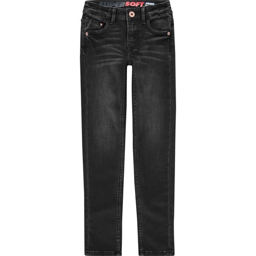 Vingino Vingino meiden super soft jeans Amiche Dark Grey Vintage