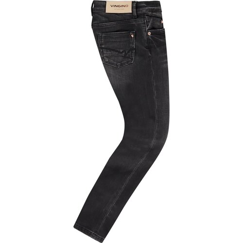 Vingino Vingino meiden super soft jeans Amiche Dark Grey Vintage