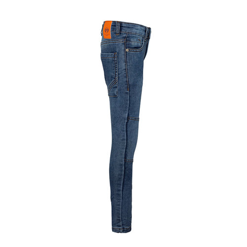 DDD DDD jongens extra slim fit jeans Kiungo Mid Blue