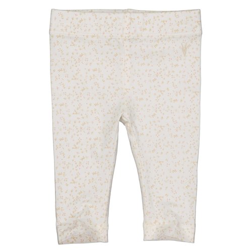 LEVV Levv newborn baby meisjes legging Nura aop Sand Flower