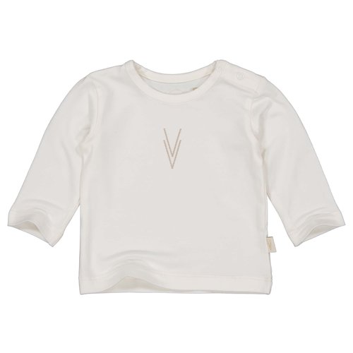 LEVV Levv newborn baby neutraal shirt Noom Off White
