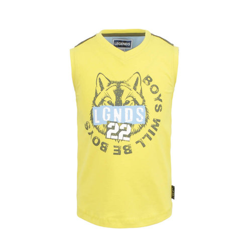 Legends Legends jongens hemd Fabian Yellow Legends Legends jongens hemd Fabian Yellow