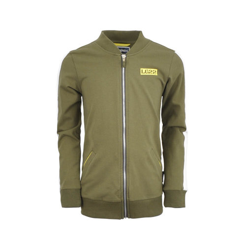 Legends Legends jongens vest Faraz Olive Green Legends Legends jongens vest Faraz Olive Green