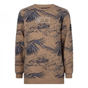 Indian Blue Jeans Indian Blue jongens sweater Palm aop Warm Sand