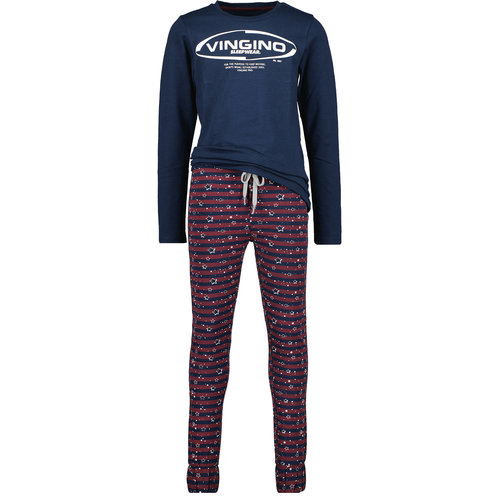 Vingino Vingino jongens pyjama Walby Dark Blue Vingino Vingino jongens pyjama Walby Dark Blue